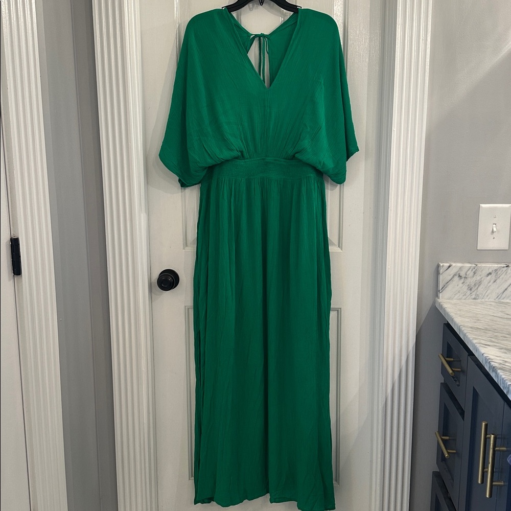 Nina Leonard Emerald Green Dress - Picture 2 of 9